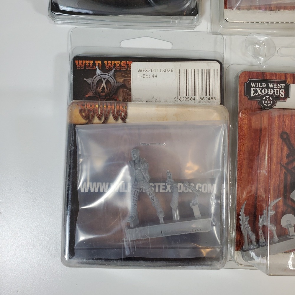 Wild West Exodus Lot 6 Miniatures 35mm Sasha Marcus Rani H Bot 44 Boxer Alpha - Picture 8 of 13
